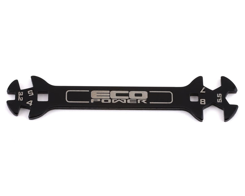 ECP-3029 EcoPower Steel Turnbuckle Box Wrench (3.2, 4, 5, 5.5, 7 & 8mm)