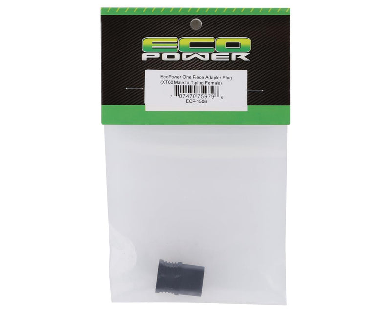 ECP-1506 Eco Power One Piece Adapter Plug (XT60 Male to T-Plug Female)