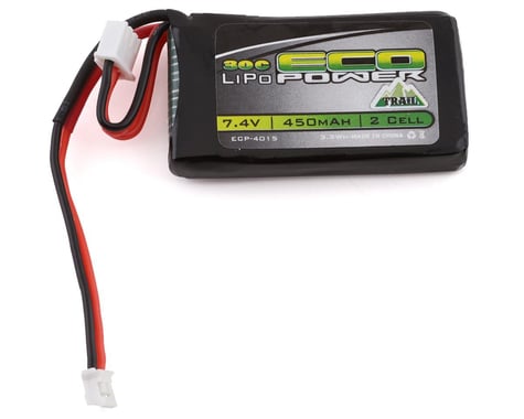 ECP-4015 Eco Power "Trail" SCX24 2S 30C LiPo Battery w/PH2.0 Connector (7.4V/450mAh)