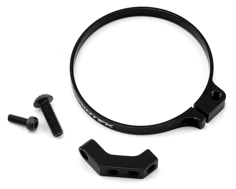 1718BLK Exotek Angled Clamp On Fan Mount (Black) (540 Can)