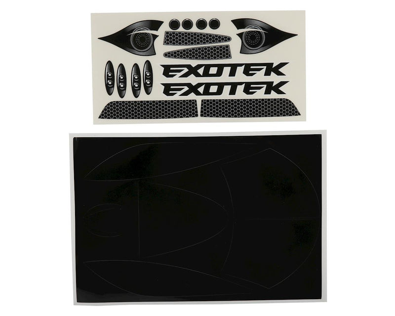 1947 Exotek P1-Z USGT Approved 1/10 190mm Clear Body Kit