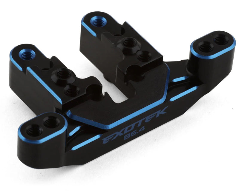 2130 Exotek B6.4 Aluminum Front Camber Mount (Black)