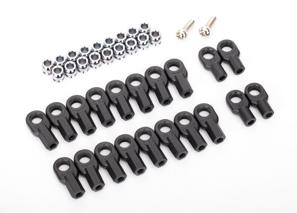1942 - Traxxas Rod ends (16 long & 4 short) / hollow ball connectors (18) / ball screws (2)