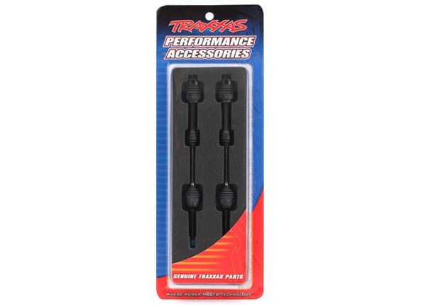 1951R - Traxxas Driveshafts, rear, steel-spline constant-velocity (complete assembly) (2) (fits 2WD Rustler/Stampede)