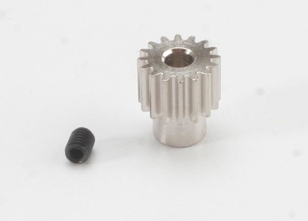 2416 Traxxas Gear, 16-T pinion (48-pitch) / set screw