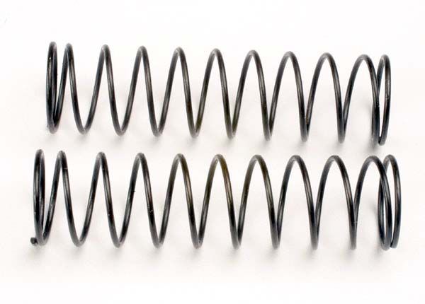 2458 Traxxas Springs, front (black) (2)