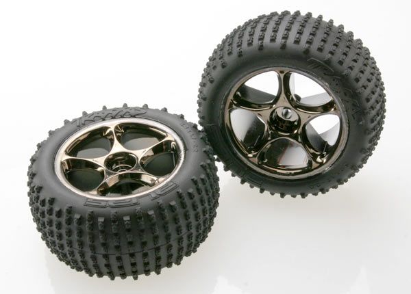 2470A Traxxas - Alias 2.2" (rear) (2)/ foam inserts (bandit) (medium compound)