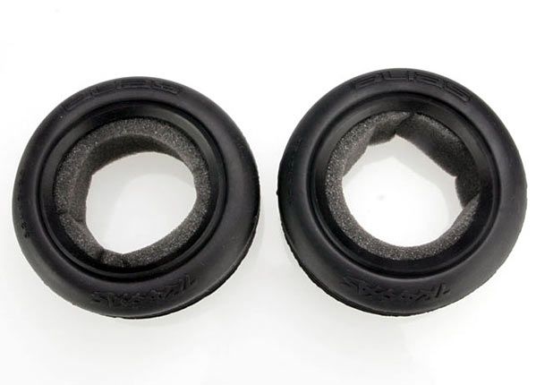 2471 - Tires, Alias ribbed 2.2' (wide, front) (2)/ foam inserts (Bandit) (soft compound)