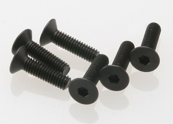 2546 Traxxas Screws 4x15mm countersunk machine hex dive