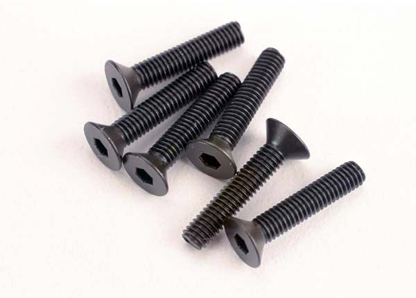 2553 - Screws, 3x15mm countersunk machine (6) (hex drive)