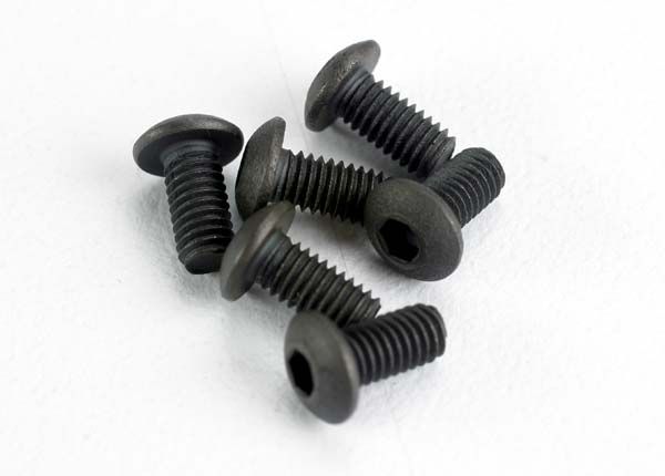 2575 - Screws, 3x6mm button-head machine (hex drive) (6)
