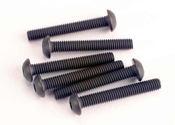 2580 - Screws, 3x20mm button-head machine (hex drive) (6)