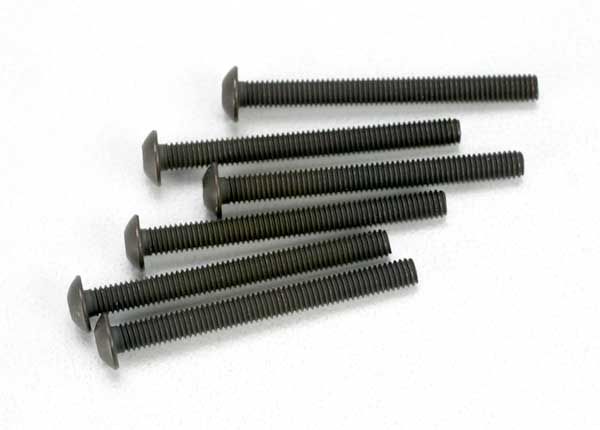 2582 - Screws, 3x30mm button-head machine (hex drive) (6)
