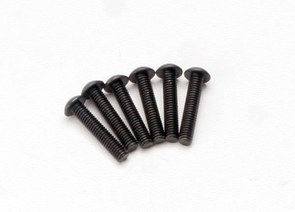 2589 - Screws, 4x20mm button-head machine (hex drive) (6)
