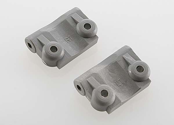 2798A - Traxxas Mounts, suspension arm (rear) (+/- 1-degree) (L&R) (grey)