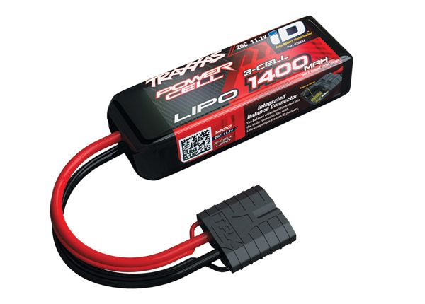 2823X - Traxxas 1400mAh 11.1v 3-Cell 25C LiPo Battery