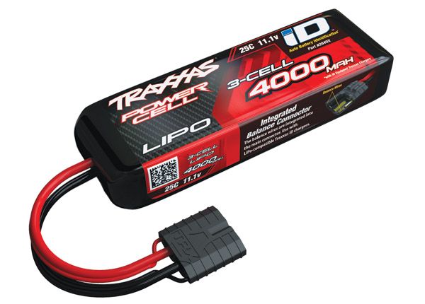 2849X - Traxxas 4000mAh 11.1v 3-Cell 25C LiPo Battery