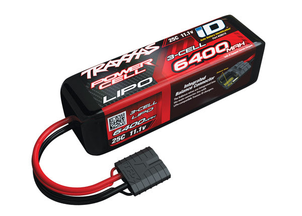 2857X Traxxas 3S 6400mAh 50C Lipo