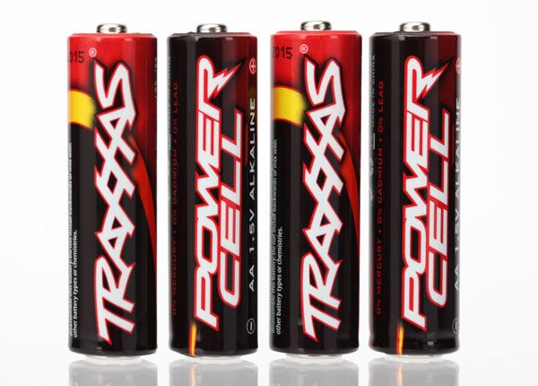 2914 Traxxas AA POWER CELL ALKALINE 4PK
