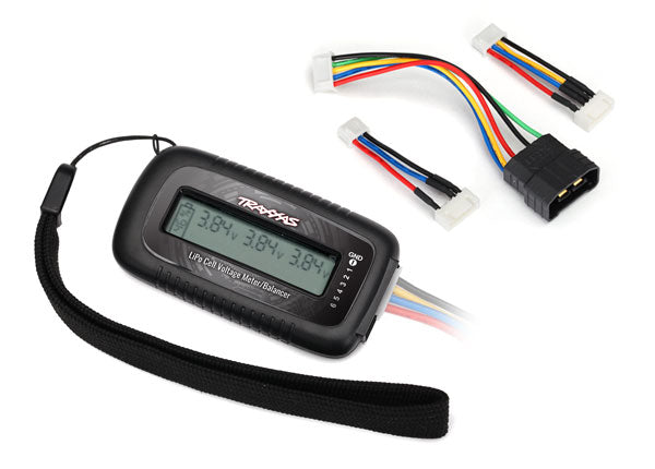 2968X - LiPo cell voltage checker/balancer (includes #2938X adapter for Traxxas iD batteries)