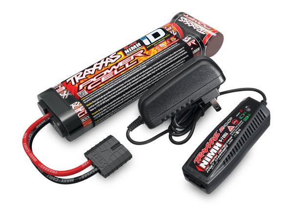 2983 - Traxxas 7-Cell Flat NiMH Battery/Charger Completer Pack
