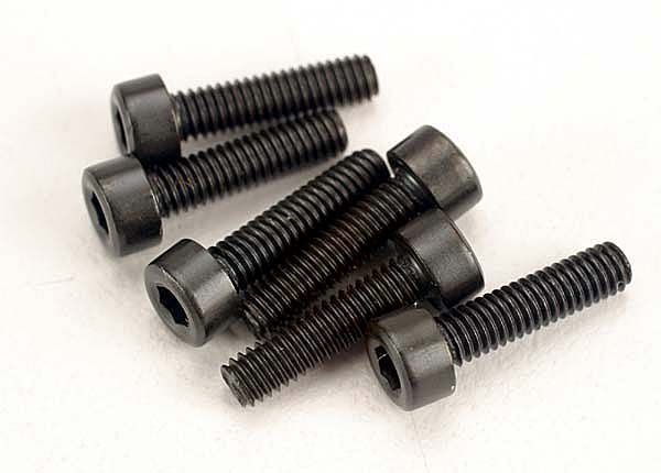3229 Traxxas Screws, 2.5x10mm cap-head machine (hex drive) (6)
