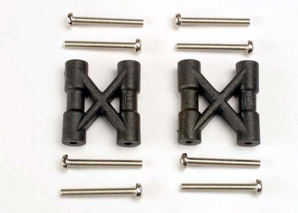 Traxxas 3930 - Bulkhead cross braces (2)/ 3x25mm CS screws (8)