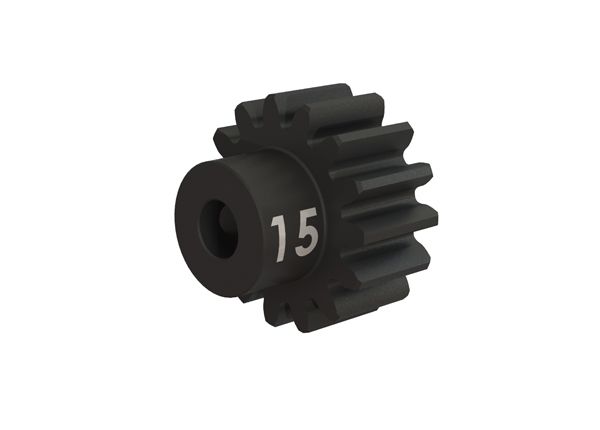 3945X - Gear, 15-T pinion (32-p), heavy duty (machined, hardened steel)/ set screw
