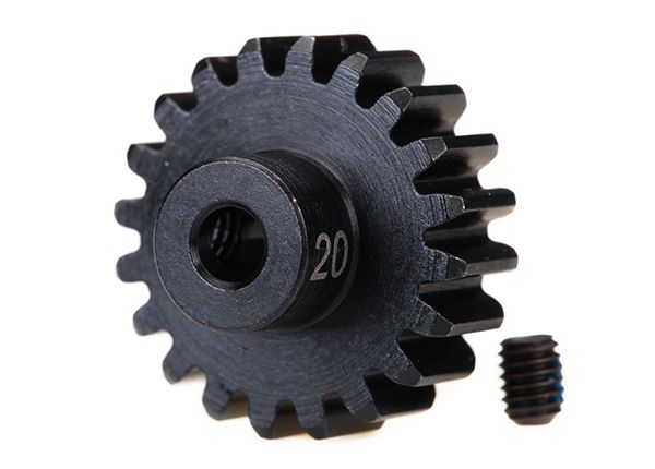 3950X - Gear, 20-T pinion (32-p), heavy duty (machined, hardened steel) / set screw