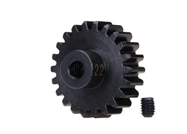 3952X - Gear, 22-T pinion (32-p), heavy duty (machined, hardened steel)/ set screw