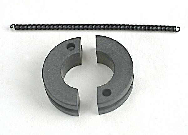 Traxxas 4146 - Clutch shoes (2)/ spring (N. Rustler/N.Sport/N.Stampede)