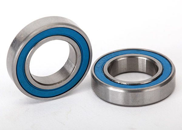 5101 - Ball bearings, blue rubber sealed (12x21x5mm) (2)