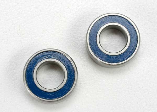 5117 Blue Rubber Sealed Ball Bearings 6x12x4mm
