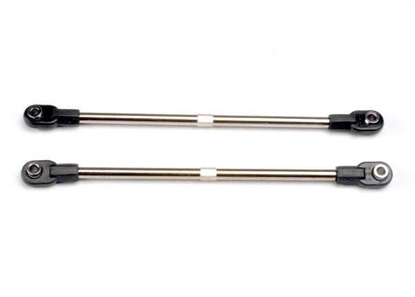 Traxxas 5141R - Toe links, Maxx (Tubes red-anodized, 7075-T6 aluminum, stronger than titanium)