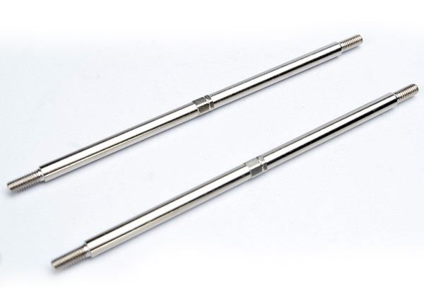 5143 - Traxxas Turnbuckles, toe links (5.0mm steel) (rear) (2)