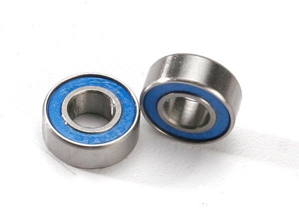 5180 Traxxas Ball bearings, blue rubber sealed (6x13x5mm) (2)