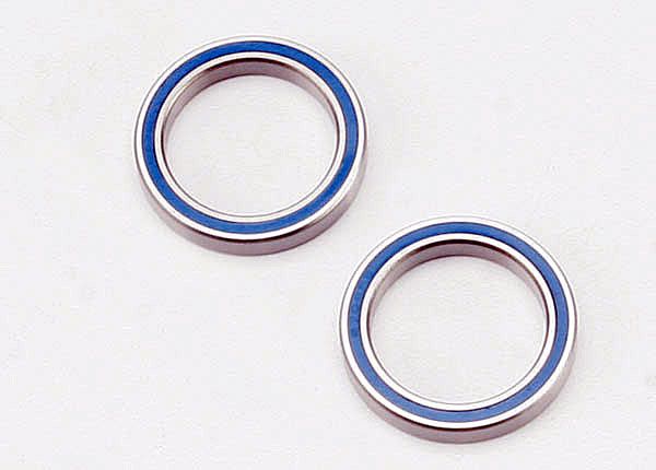 5182 - Ball bearings, blue rubber sealed (20x27x4mm) (2)