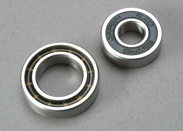 5223 - Ball bearings, 7x17x5mm (1)/ 12x21x5mm (1) (TRX 3.3, 2.5R, 2.5 engine bearings)