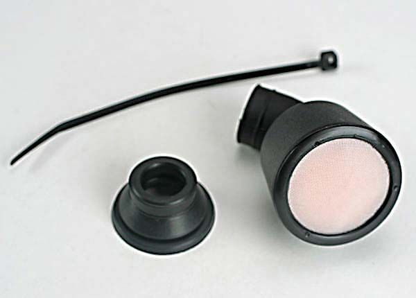 5260 - Air filter housing / foam insert / straight base / angled base / cable tie (1-each) (TRX 2.5, 2.5R, 3.3)