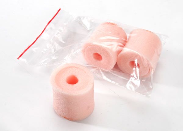 5262 - Air filter and pre-filter inserts, foam (high-volume) (3) (pre-oiled, assembled) (TRX 2.5, 2.5R, 3.3)