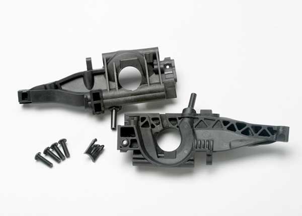 5329 - Bulkhead, rear (L&R halves)/ diff retainer, rear/ 4x14mm BCS (2)
