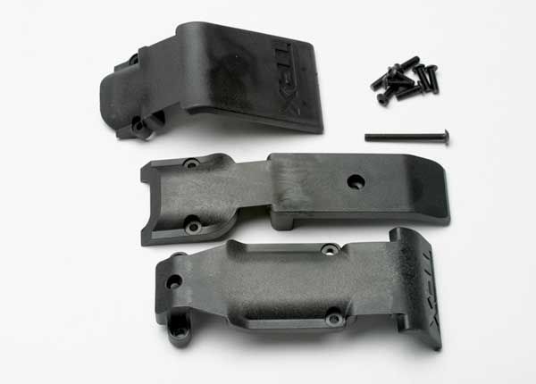 5337 - Skid plate set, front (2 pieces, plastic)/ skid plate, rear (1 piece, plastic)