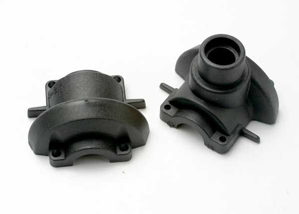 5380 Traxxas - Housings, differential (front & rear) (1)