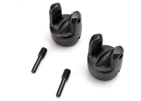 5458X Traxxas Yokes, differential and transmission (2)/ 4x15mm screw pins (2)