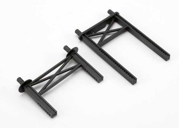5616 Traxxas - Body mount posts, front & rear (tall, for Summit)