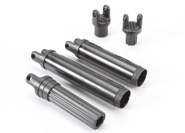 5650 -Traxxas Half shafts, center (internal splined (3)/ external splined (2)) (plastic parts only)