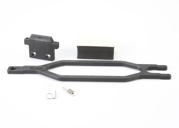 5827 - Hold down, battery/ hold down retainer/ battery post/ foam spacer/ angled body clip