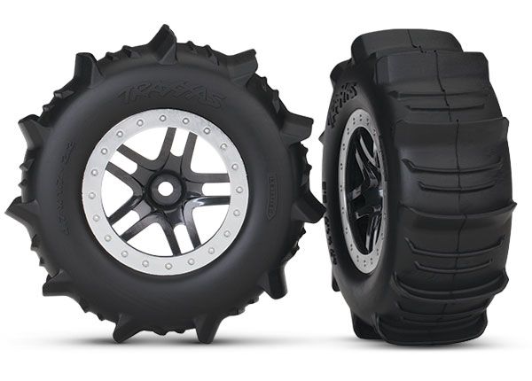 5891 Traxxas T&W SCT SS STN Chrome/PDL TSM