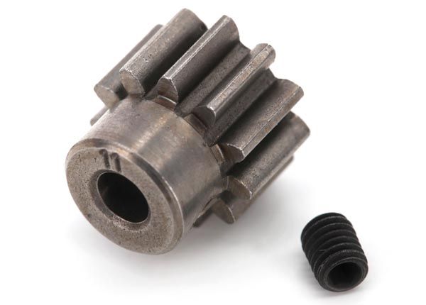 6747 - Gear, 11-T pinion (32-p) (mach. steel)/ set screw
