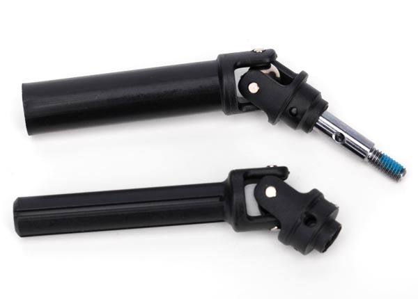 6851X - Traxxas Driveshaft assembly, front, heavy duty (1) (left or right) (fully assembled, ready to install)/ screw pin (1)